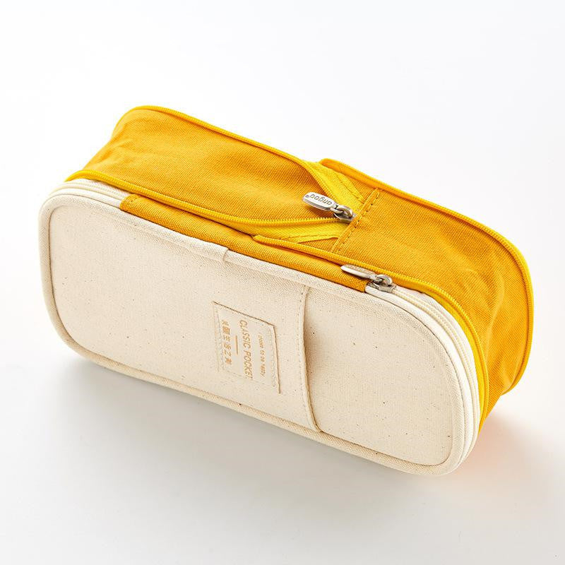 ✨ All-In-One Luxe Mesh Organizer – Pencil Case or Beauty Pouch!
