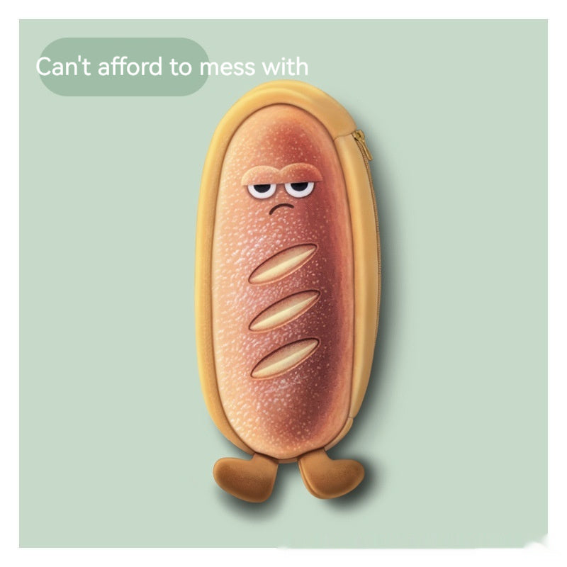 Mood Loaf Pencil Pouch – The Cutest Bread Buddy for Your Desk!