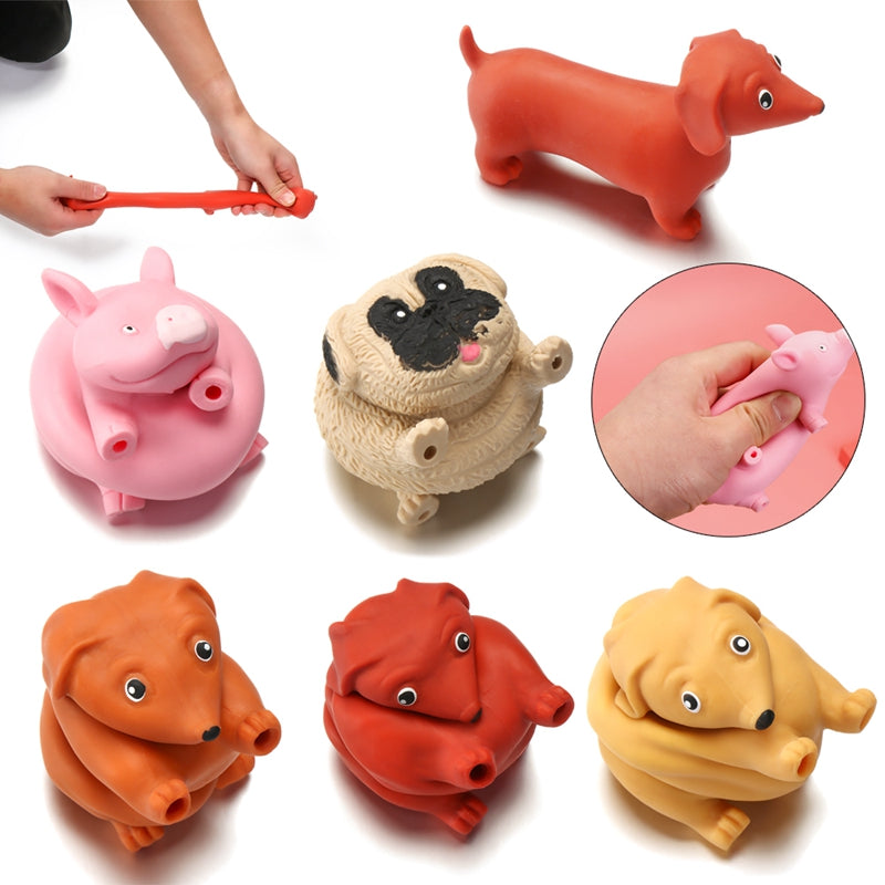 Sassy Stretchy Squeezers – Animal Anti-Stress Fidget Toy (5 Styles)