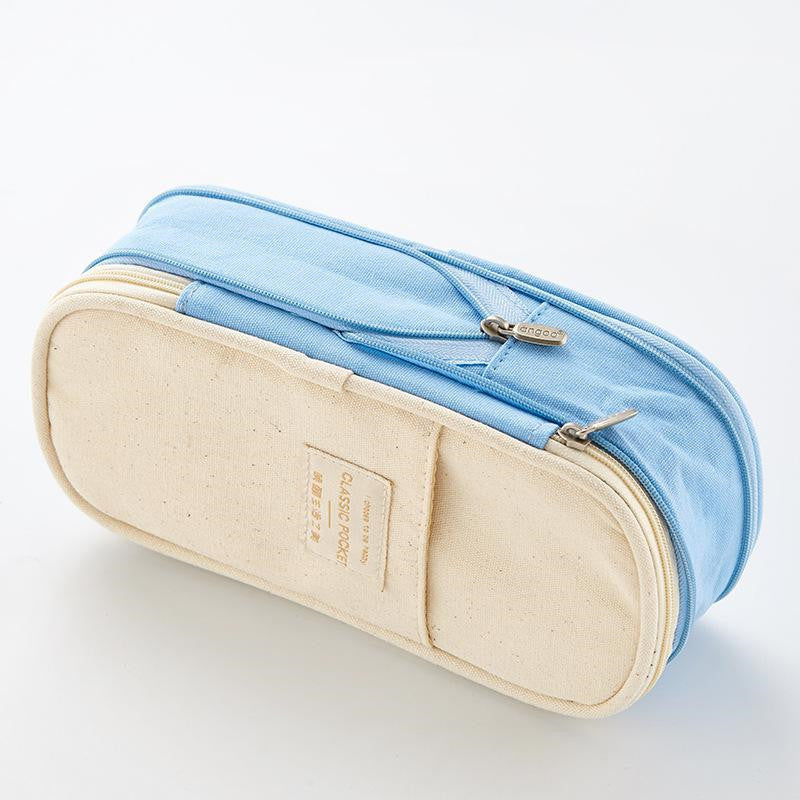 ✨ All-In-One Luxe Mesh Organizer – Pencil Case or Beauty Pouch!