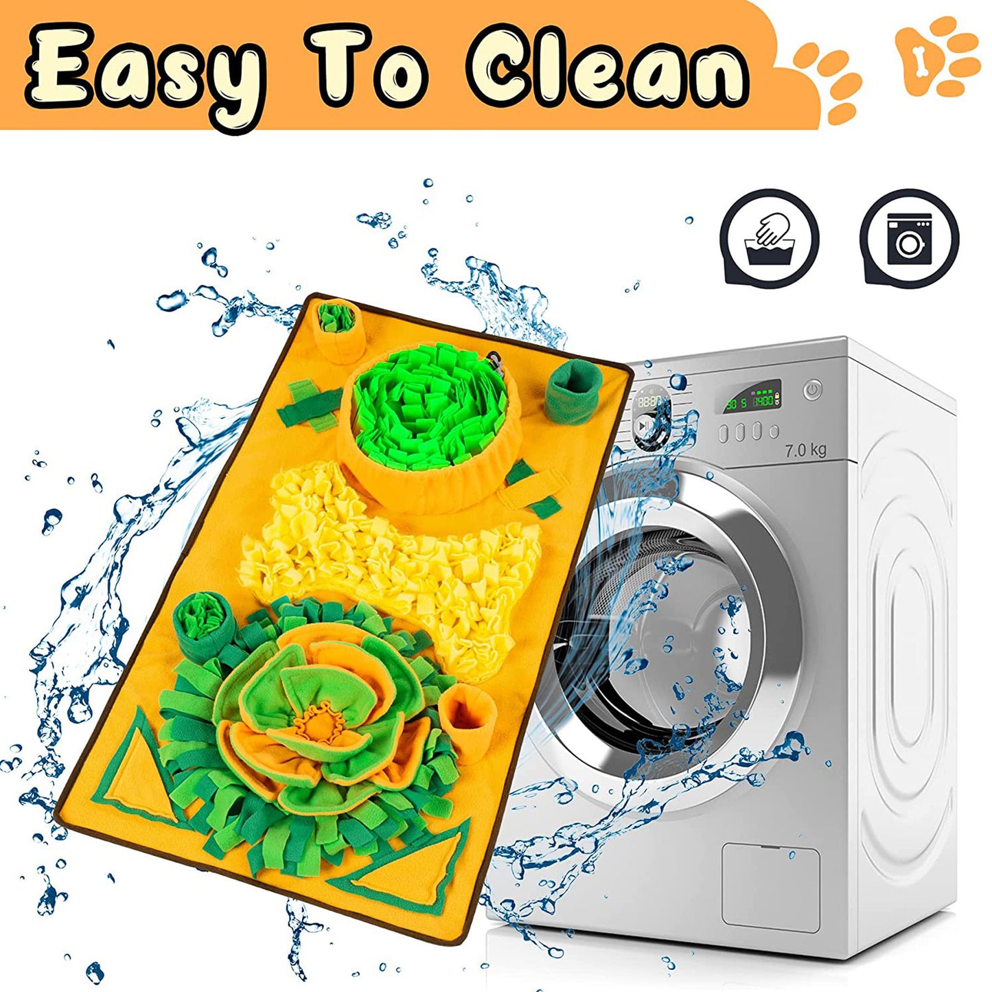 Snuggle & Sniff Adventure Mat – For Curious Paws & Wagging Tails!