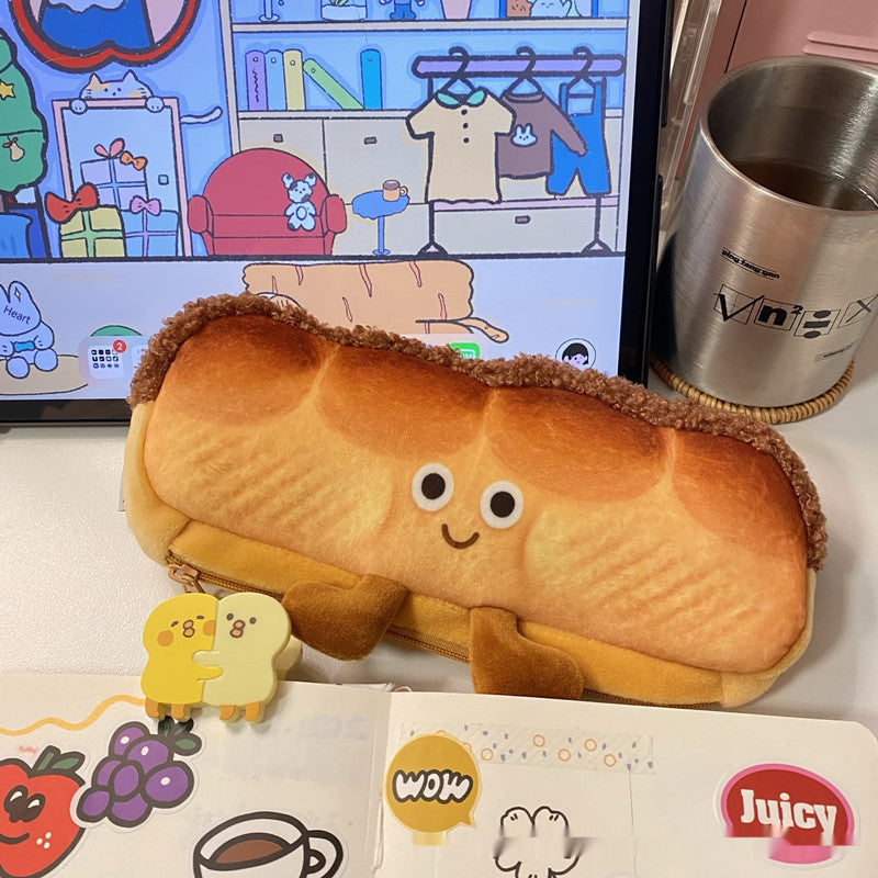 Mood Loaf Pencil Pouch – The Cutest Bread Buddy for Your Desk!