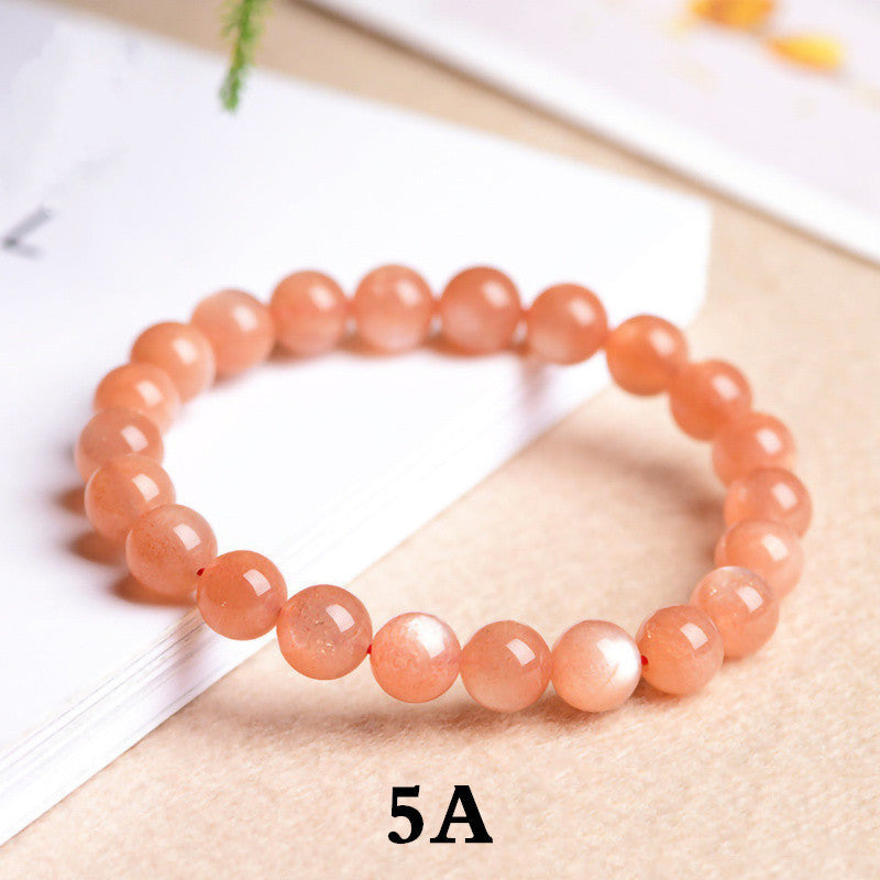 Moonstone Scattered Bead Bracelet 🌙 | Inner Harmony & Intuitive Energy Jewelry for Women