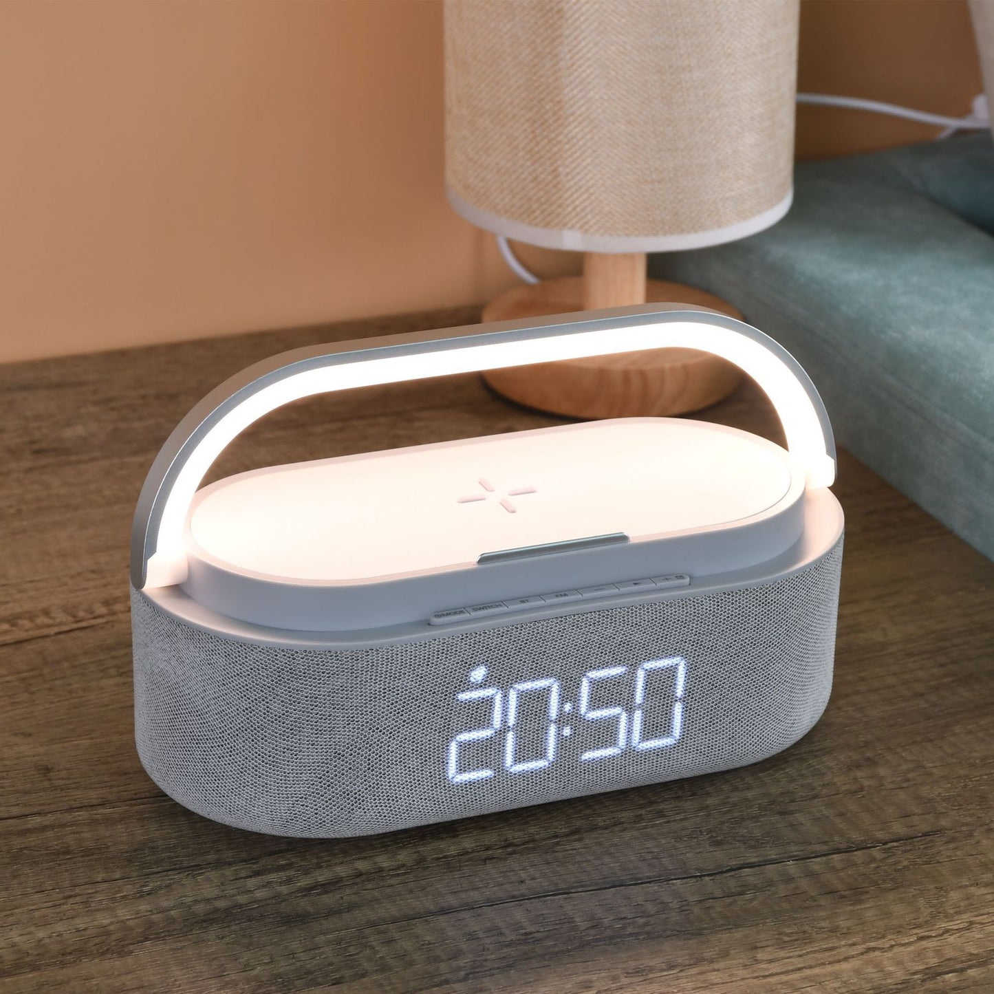 Celestial Harmony 15W Wireless Charger, Glow Light & Speaker