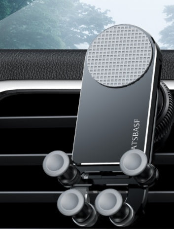 Auto-Adjust Car Phone Mount | Self-Stretching Arms for Foldable & Normal Phones – Aviation Aluminium Gravity Holder
