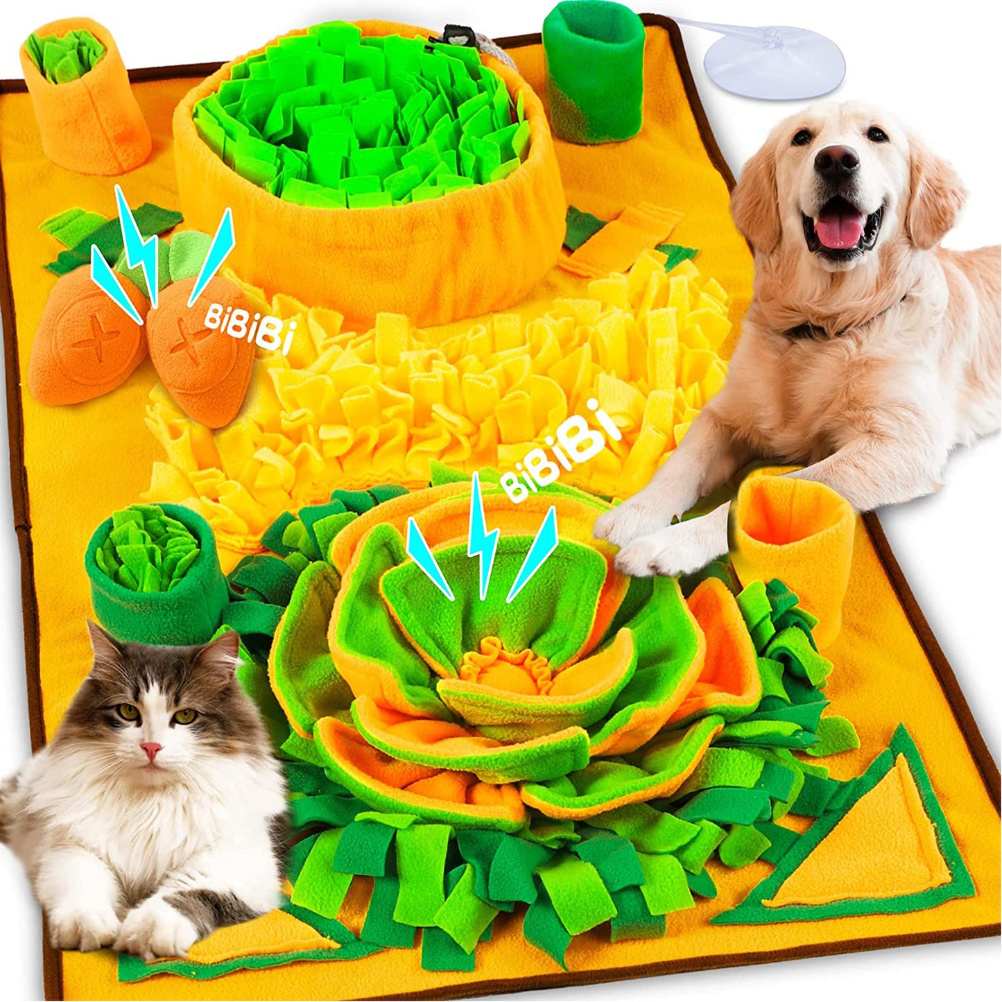 Snuggle & Sniff Adventure Mat – For Curious Paws & Wagging Tails!