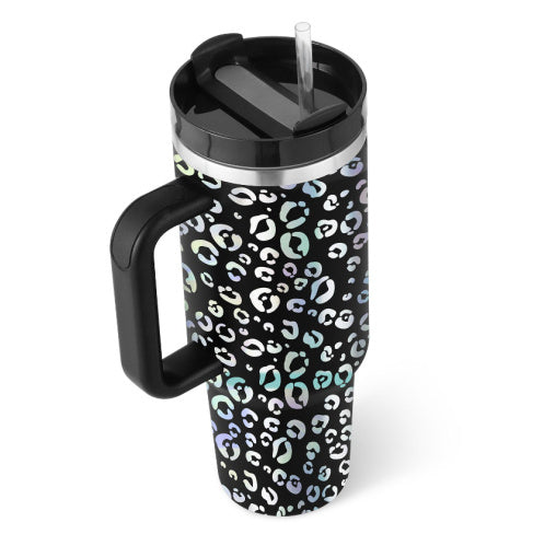 💋 Dream Pop – 40oz Insulated Tumbler with Handle (Heart & Laser Styles)