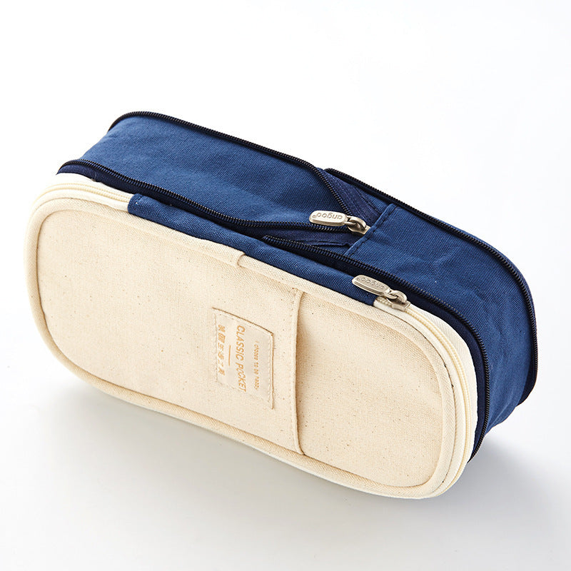 ✨ All-In-One Luxe Mesh Organizer – Pencil Case or Beauty Pouch!